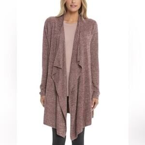 Barefoot Dreams Cozy Chic Lite Wrap Island Cardigan Sweater Sz S/M